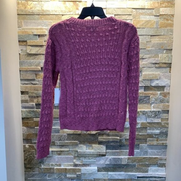 Something Navy Cable Sweater - Picture 4 of 5